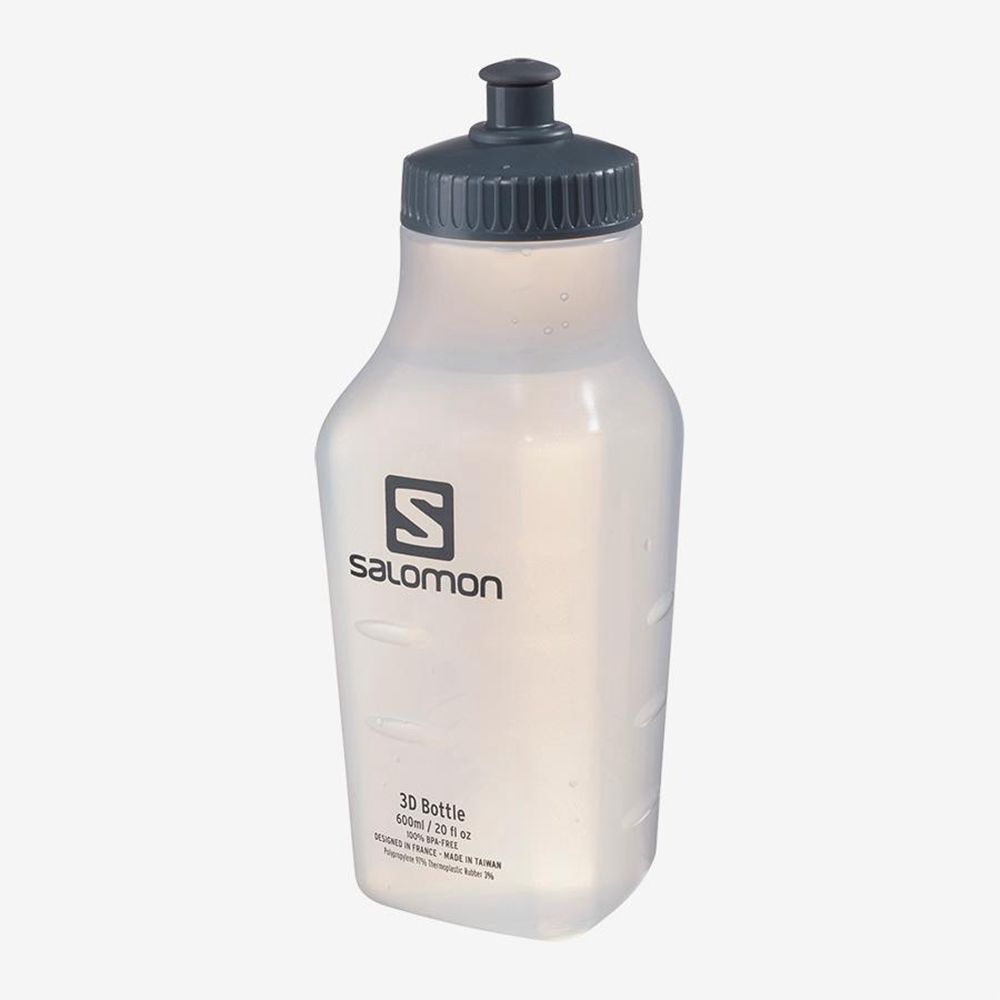 Mochila Trail Running Salomon Mujer Blancas - Salomon Argentina 3D BOTTLE 600ML,428651-XOJ